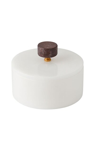 Modestmar White Marble Bowl - Cherry Marble Object