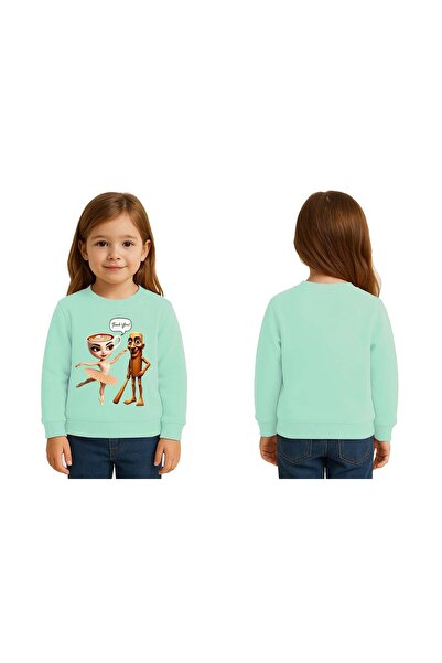 SEDİRLİ Unisex Braınrot cu imprimeu Copii Swae tricou 3 fire cu borduri