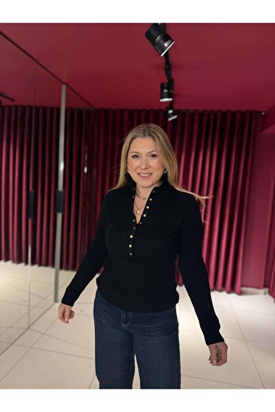 Serpirella Butik Snap Detailed Knitwear