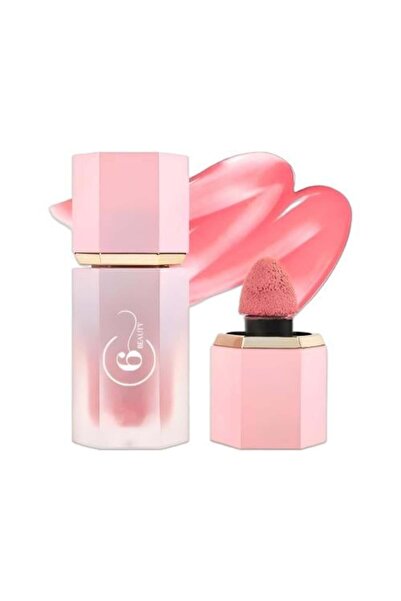 6 Beauty أحمر خدود كريمي - توهج طبيعي رقم 3