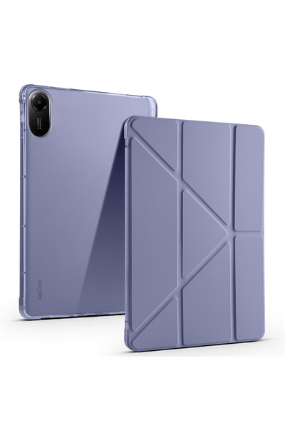 Techaks Redmi Pad 2 Case Tchs Tri-Folding Case with Pen Compartment and Stand...