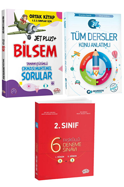 Editör Yayınevi Ortak Kitap 1-2-3. Sınıflar İçin Jet Plus+ BİLSEM Çıkması Muh...