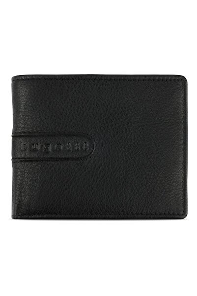 BUGATTI men's wallet, leather, Bomba 301, Black
