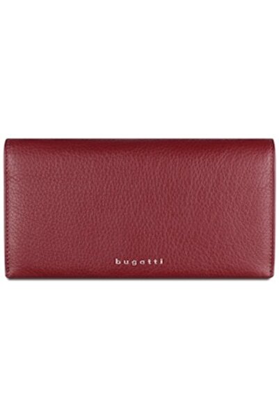 BUGATTI women's wallet, Lady Top 4969, genuine leather, red