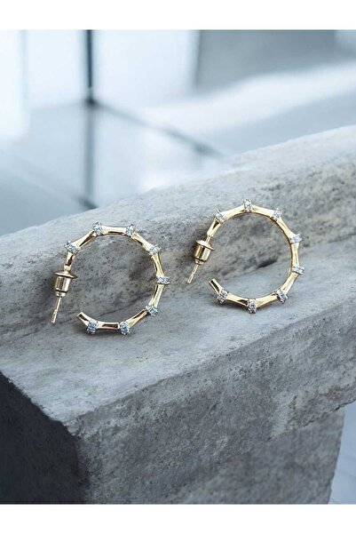 AYL ACCESSORİZE GOLD HALKA KÜPE