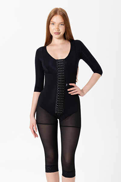 H&A Korse Stage 2 BBL Kollu Göğüslü Diz Altı Korse Medikal Liposuction Karın ...