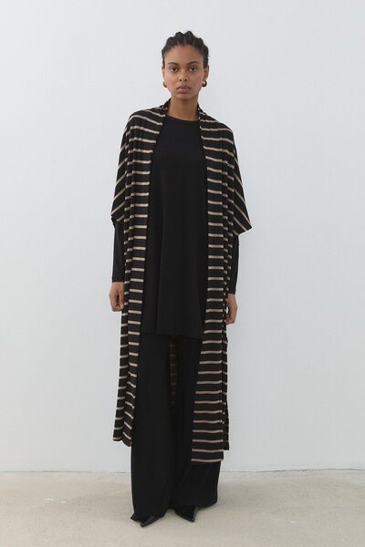 Nihan Örme 3 'lü Takım Siyah