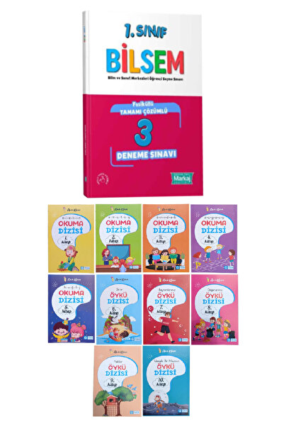 Editör Yayınevi Fasiküllü Tamamı Çözümlü 1. Sınıf BİLSEM Deneme Sınavı+Okuma ...