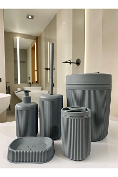 saray evim 5'li banyo seti Çöp kovası,Tuvalet ve Lavabo Aksesuarları