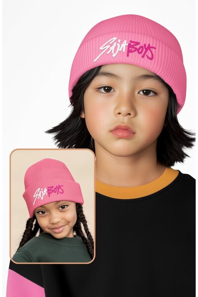 Fuddy Moda Sajanoys Written Outdoor Foldable Beanie, Kpop Demon Hunters Print...