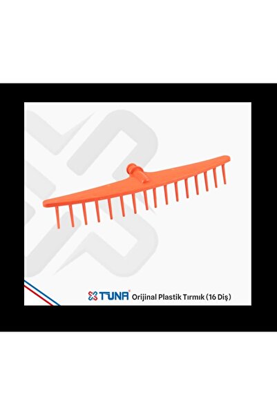 Tuna Orjinal Plastik Tırmık (16 Diş) (sapsız)