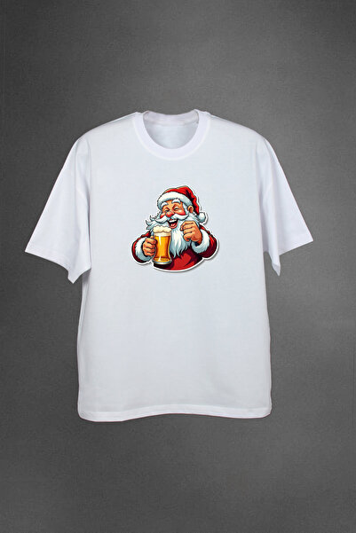 California ST تي شيرت رجالي مصنوع من القطن بنسبة 100% بتصميم سانتا كلوز لعام ...