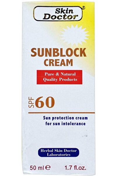 Skin Doctor كريم واقي من الشمس (عامل حماية من الشمس 60، 50 مل)