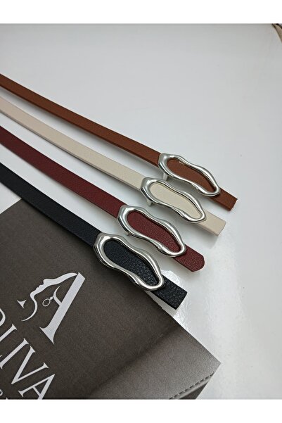 ARLIVA Imported Design Buckle Women's Trouser Belt, Dress Belt, Coat Belt