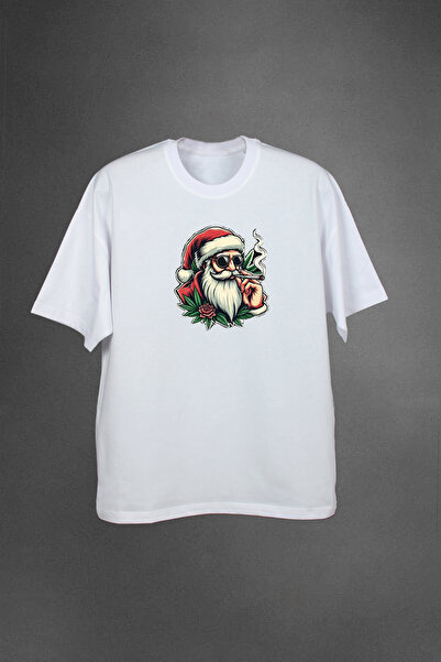 California ST تي شيرت رجالي مصنوع من القطن بنسبة 100% بتصميم سانتا كلوز لعام ...