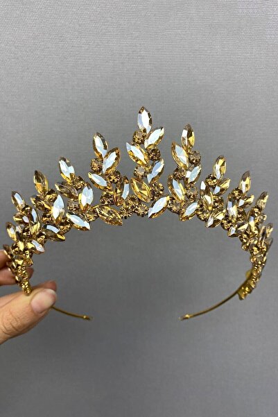 Limelia Coroană și cercei Henna de mireasă Subra pentru femei – Coroană – Cor...