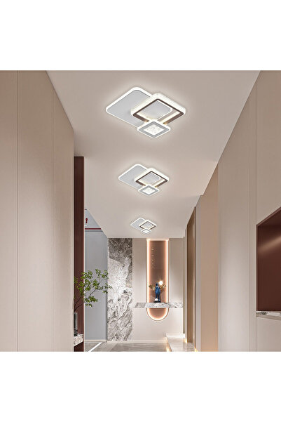 Alista Home Candelabru LED NYXORA 51W, 3 pătrate, Rece/Cald/Neutru, Negru