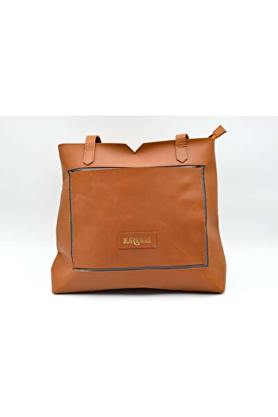 karenzi HORIZON - Handcrafted Horizontal Tote Bag (Cross Stitch)