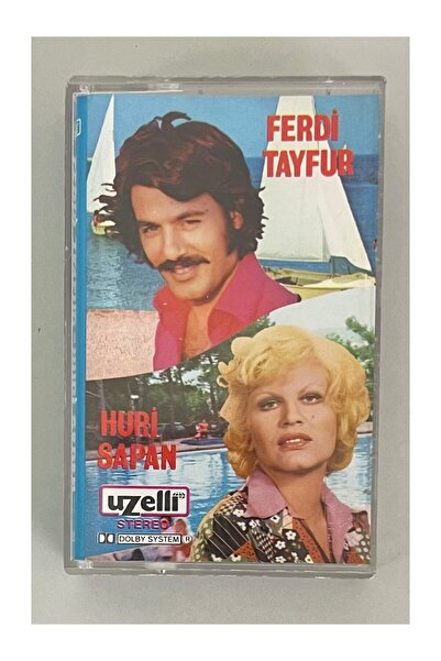 Uzelli Müzik Ferdi Tayfur Huri Sapan Dertli Gibi Sevdim Kaset (Orijinal Dönem...
