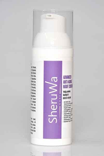 SheruWa Advanced Anti-Aging Night Cream Yaşlanma Karşıtı Gece Kremi
