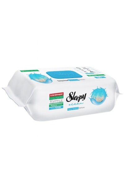 OEM Slepy Nature Wet Wipes with Baking Soda, Ocean 100 pcs