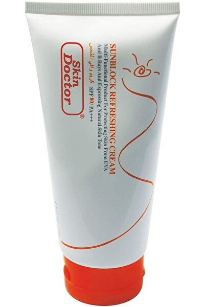 Skin Doctor كريم واقي منعش من الشمس بعامل حماية 80 PA+++ - 150 غرام