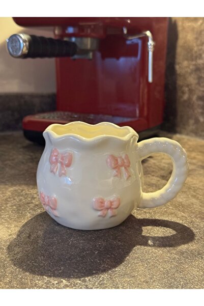 selvi wear Ceramic Bow Coffee Cup