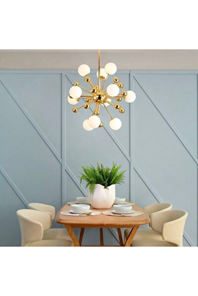 Alista Home Candelabru Auriemma, 12 x G9, Auriu