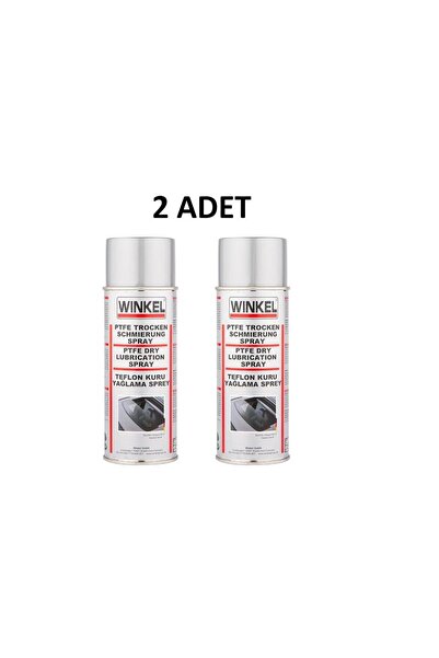 Winkel PTFE (TEFLON) KURU YAĞLAMA SPREY 400ML 2 ADET