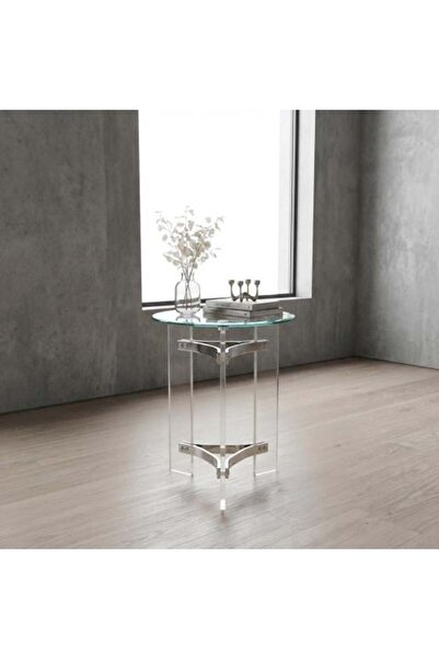 BAITY Acrylic Single Side Table 45 cm