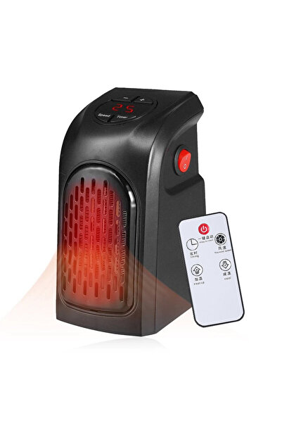 Cyber Electric Mini Handy Heater Plug- Remote Control -in Wall (400w)
