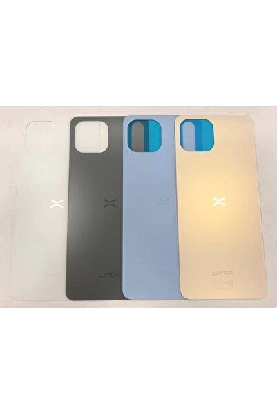 Yedcom OMİX X600 Beyaz Arka Kapak Batarya Kapağı Pil Kapağı