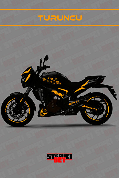 STİCKERCI BEY طقم تغطية كاملة للدراجة النارية DOMINAR 400-250 (قطع بالليزر)