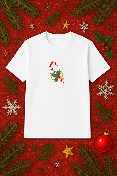 SVART WEAR Μπλουζάκι με θέμα την Πρωτοχρονιά oversized Χριστουγεννιάτικο μπλο...