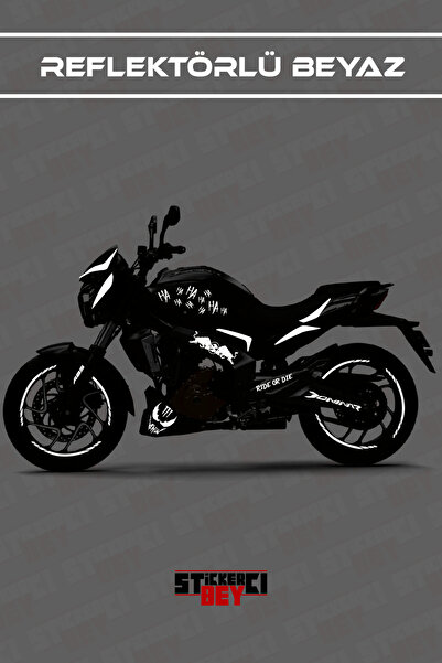 STİCKERCI BEY طقم تغطية كاملة للدراجة النارية DOMINAR 400-250 (قطع بالليزر)