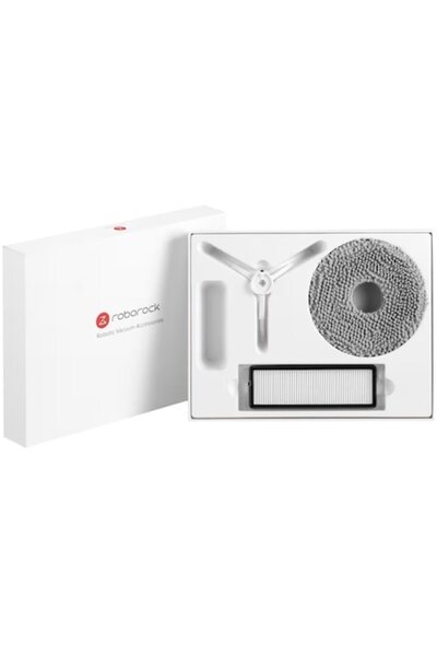 ROBOTHUB Set de accesorii Roborock Q Revo — 2 lavete cu mop, 1 filtru, 1 peri...