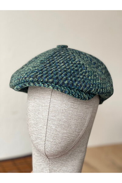 Rupen Kraft Winter special fabric woolen peaky blinders model draped unisex woolen cap hat