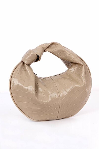 La Perla Boutique Knot Detailed Braided Handbag