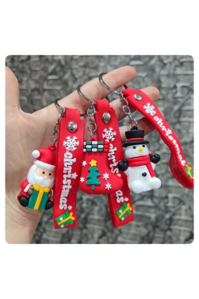 senacacollection 1 قطعة سلسلة مفاتيح لعيد الميلاد