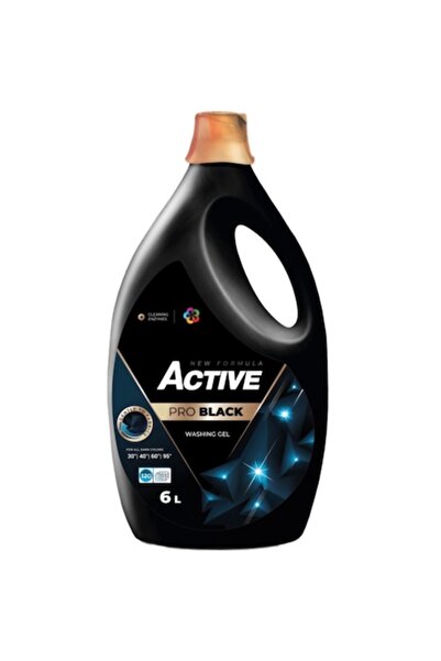 Active detergent lichid de rufe pentru haine negre sau închise la culoare, 6 ...