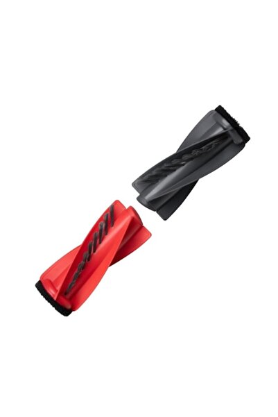 Roborock Perie Duodivide pentru aspiratoare, design anti-încurcare, negru / roșu