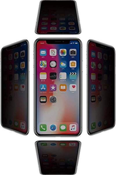 Generic Privacy Screen Protector for iPhone 11 / XR - 9H Tempered Glass Anti-Spy, Clear, Case-Friendly