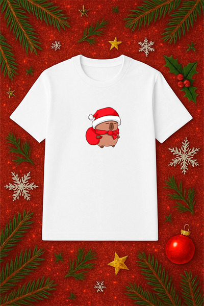 SVART WEAR Новорічна тематична футболка Oversize Tshirt Christmas Noel