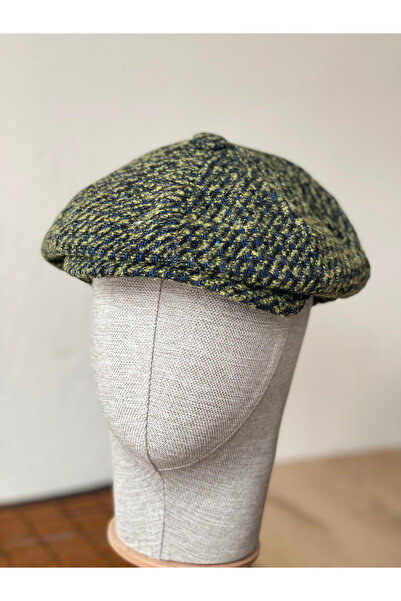 Rupen Kraft Winter special fabric woolen peaky blinders model draped unisex woolen cap hat