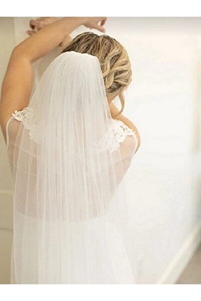 Limelia Wish Slow Simple 3m أوف وايت حجاب الزفاف