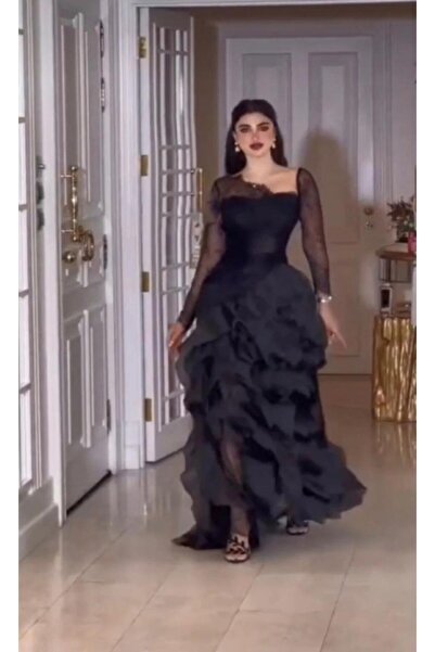 ELHAM FASHION فستان سهره دانتل باربي