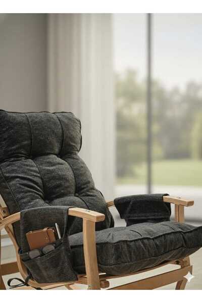 Er-ge Ticaret PADİŞAH AHŞAP SALLANAN SANDALYE, TV KOLTUĞU, EMZİRME KOLTUĞU, D...