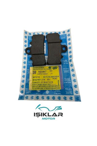 Bajaj Dominar 250 Ön Fren Balatası Isk005