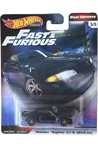 HOT WHEELS Premium Fast Imports 5/5 - Nissan Skyline GT-R (BNR32)