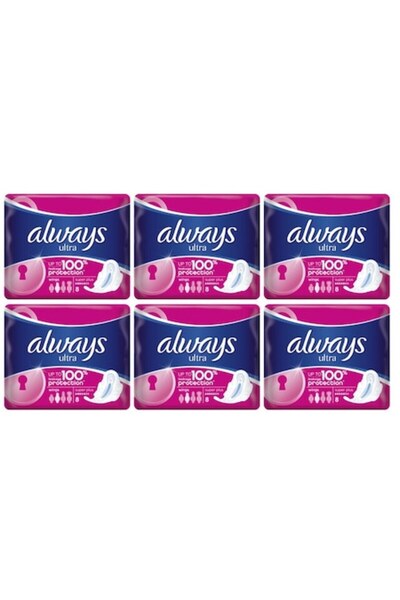 Always Set 6 x pads, 8 pcs, Super Plus